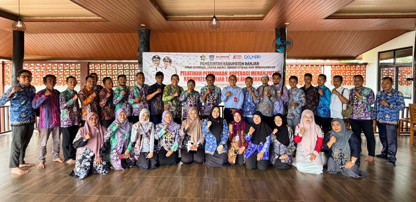 Dukung Penguatan Ekonomi Desa, Pengurus KDMP Desa Tanah Abang Ikuti Pelatihan dan Pembinaan Koperasi
